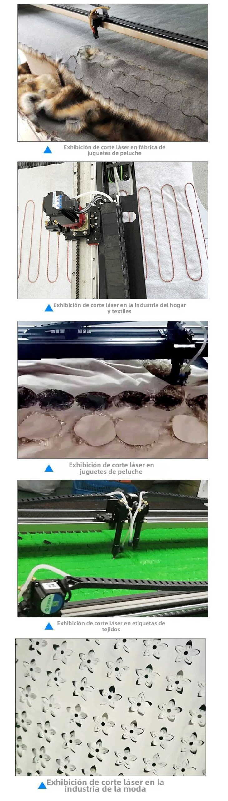 Máquina de corte por láser para peluches