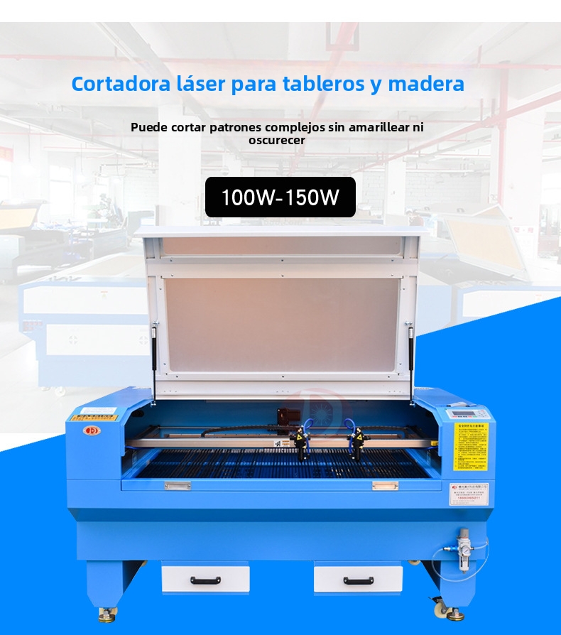 Cortadora láser para materiales de madera