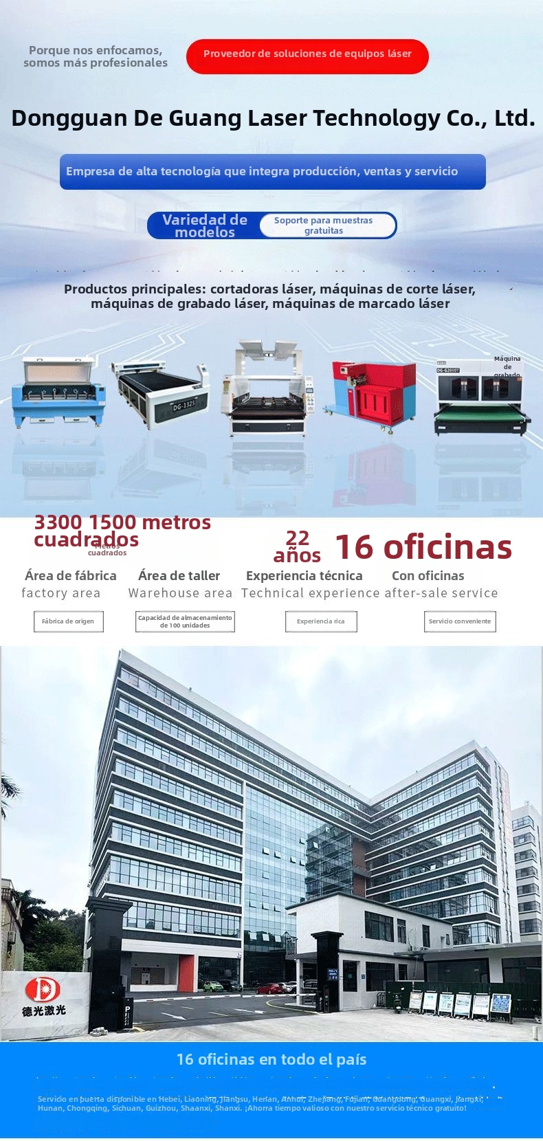 Máquina de corte por láser para materiales no metálicos